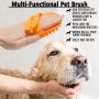 Dog Brush for Shedding Short Haired Dogs Dog Grooming Shedding Bath Brush