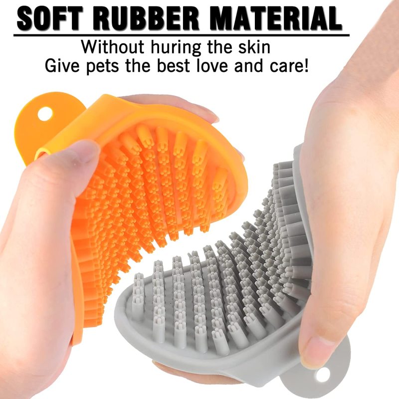 Dog Brush for Shedding Short Haired Dogs Dog Grooming Shedding Bath Brush