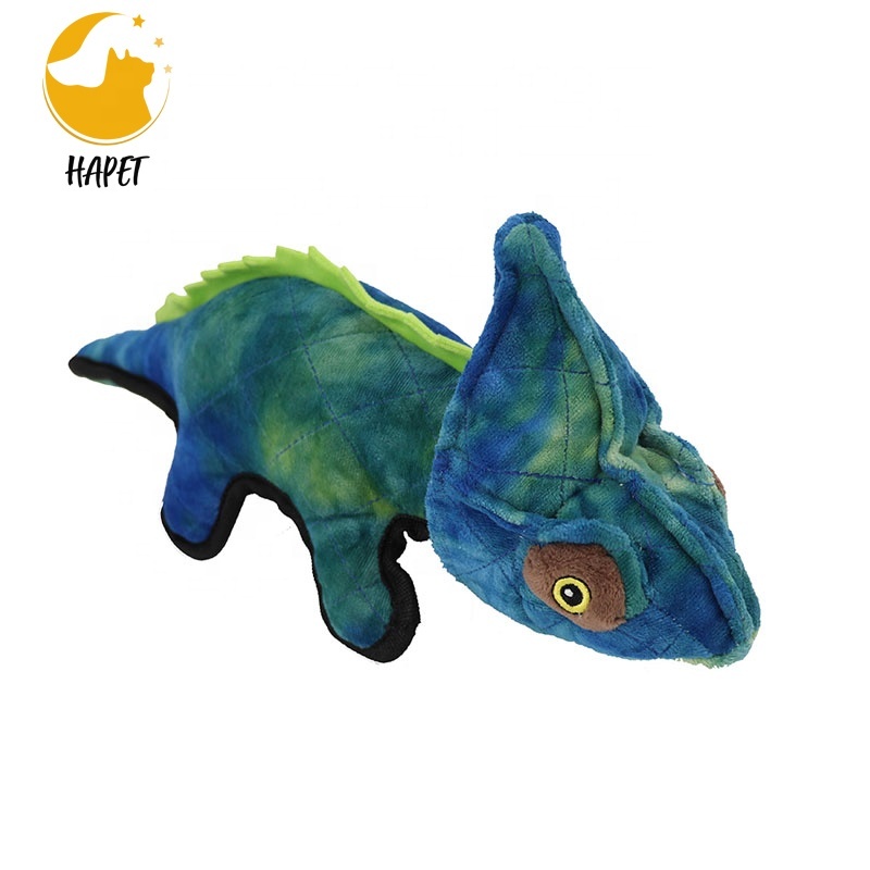 Durable Stuffed Dog Chew Toys Dragon Shape Combination ,Plush Dog Chew Toys for Puppies Teething, Interactive Pet toy