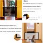Magic Pet Gate for The House Stairs Providing a Safe Enclosure for Pets to Play and Rest,Pet Gate,Magic Gate Portable Folding