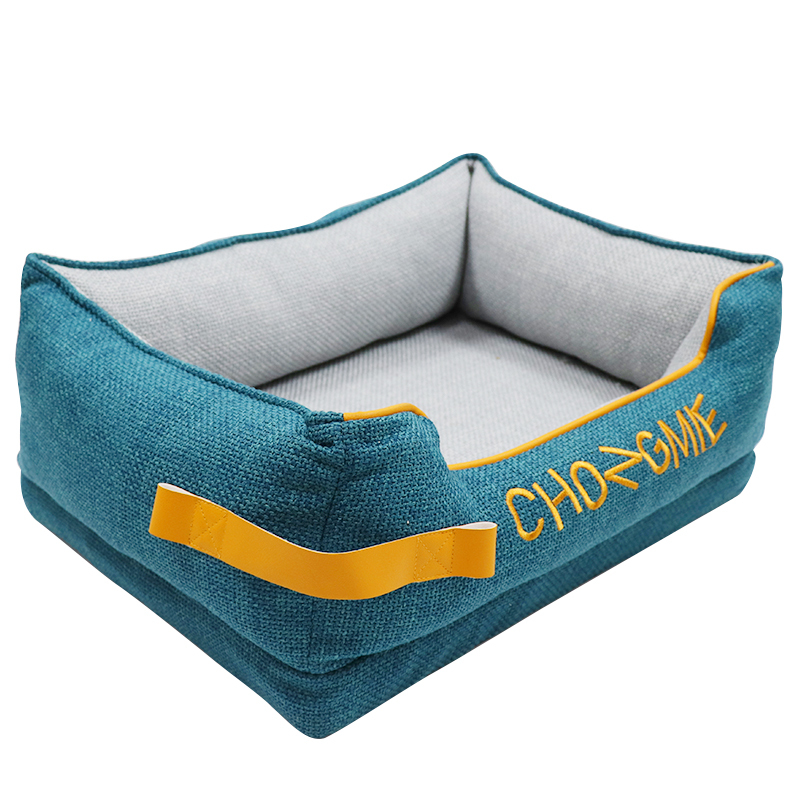 Dog Beds for Large Dogs Washable Pet Bed Mattress Comfortable and Warming Rectangle Dog Bed