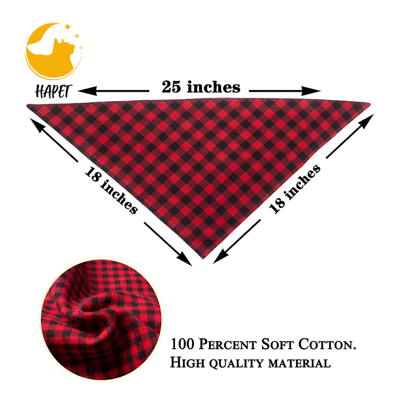 Dog Kerchief Bandanas Triangle Dog Bibs Costume Decoration Accessories for Big Dogs Pets