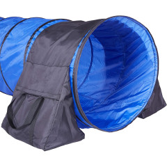 Túneles con sacos de arena Equipo de agilidad para perros para uso en exteriores