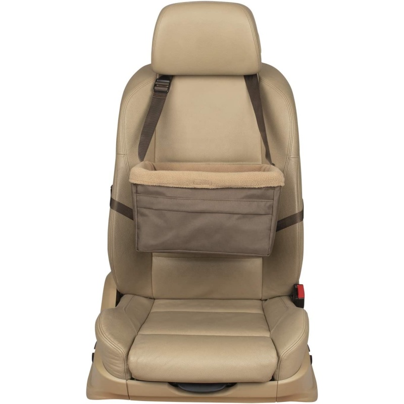 Amazon New Model Dog Booster Car Seat Pet Elevated Car Ride Seat for Small Dogs or Cats Travel Bed