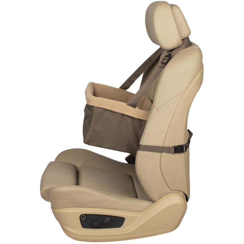 Amazon New Model Dog Booster Car Seat Pet Elevated Car Ride Seat for Small Dogs or Cats Travel Bed
