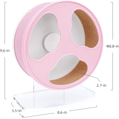 Hamster Exercise Wheel Running Wheels for Dwarf Syrian Hamsters Gerbils Mice or Other Small Sized Pets