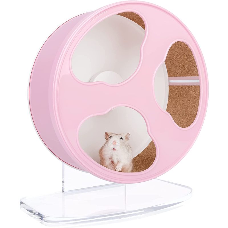 Hamster Exercise Wheel Running Wheels for Dwarf Syrian Hamsters Gerbils Mice or Other Small Sized Pets