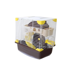 Two Choices Castle Shape Double Floor Luxury Hamster Cage Provided With All The Needs For Hamster