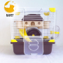Two Choices Castle Shape Double Floor Luxury Hamster Cage Provided With All The Needs For Hamster