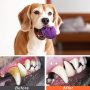 Puppy Chew Toys 3 Pack, Durable Dog Chew Toys for Teething, Interactive Treat Dispensing Puppy Teething Toys with Natural Rubber