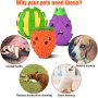 Puppy Chew Toys 3 Pack, Durable Dog Chew Toys for Teething, Interactive Treat Dispensing Puppy Teething Toys with Natural Rubber