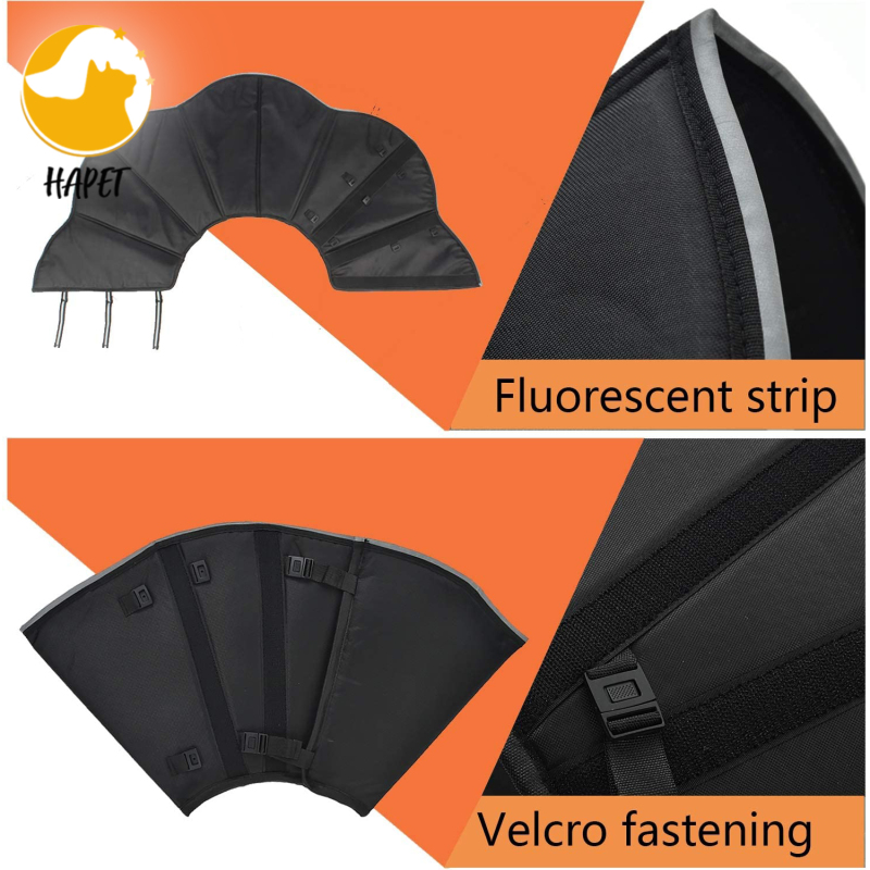 Dog Cone Collar, Soft Dog Recovery Collar After Surgery Protective Dog Cone Collar Anti-Bite Lick Scratching Wound Healing