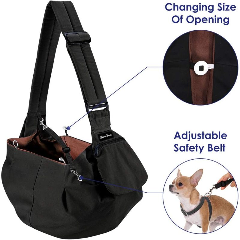 Padded Adjustable Dog Carrier Sling Carrier Purse for Pet Cat