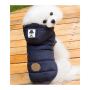 Fleece Lining Extra Warm Dog Hoodie in Winter for Small Dogs Jacket Puppy Coats with Hooded