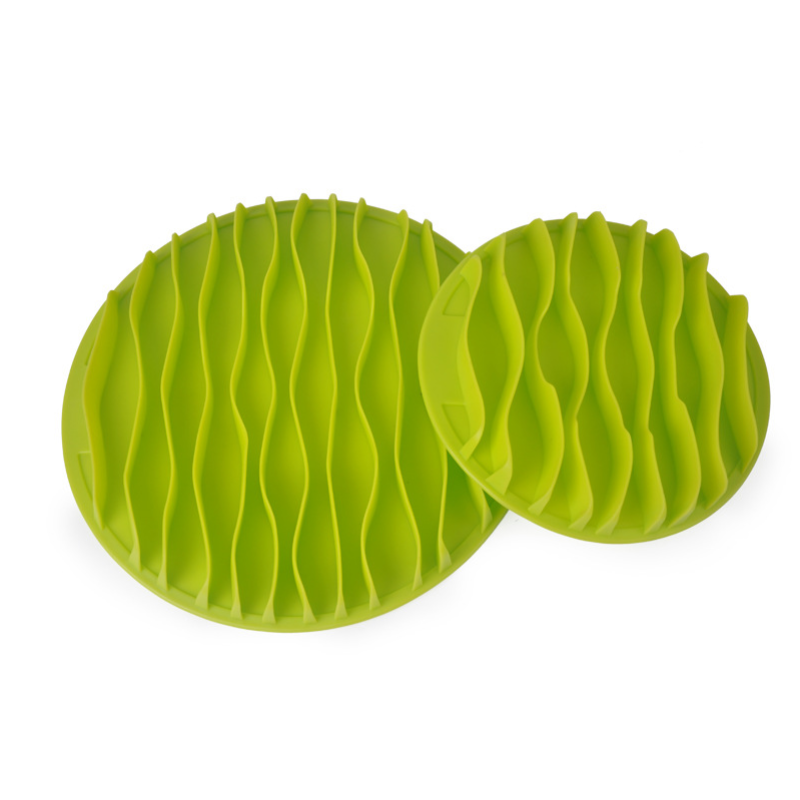 Silicone Dog Slow Feeder mat Pet Fun Mat Slow Portable Dog Feeder Bowl Slow Eating Feeder
