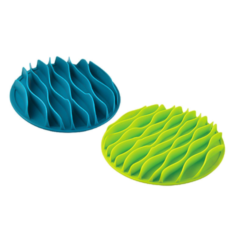 Silicone Dog Slow Feeder mat Pet Fun Mat Slow Portable Dog Feeder Bowl Slow Eating Feeder