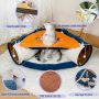 Hideout for Pets Home Soft Cat Tunnel Bed Pet