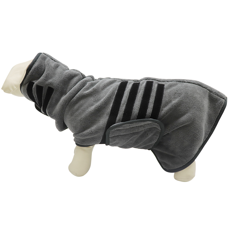 Dog Bathrobe Towel Dog Drying Coat-Dry Fast Bag Fast Drying Super Absorbent Pet Dog Cat Bath Robe