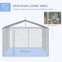 Cover Secure Lock Mesh Outdoor Dog Kennel Steel Fence