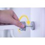 Easy Extra Wide Walk Thru Baby Gate Includes  Extension Kit 4 Pack Pressure Mount Kit 4 Pack Wall Cups and Mountinting Kit