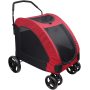 Pet Stroller For Dogs - Large 50 Kg Loading Capacity Pet Travel Stroller For Large And Medium Size Dog & Cat