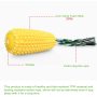 Dog Chew Toys for Aggressive Chewers, Indestructible Tough Durable Squeaky Interactive Dog Toys, Puppy Teeth Chew Corn Stick Toy