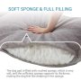 Washable Cover and Antiskid Bottom Cat Dog Bed Clearance Thick and Comfortable Pet Sofa Bed with Pillow Orthopedic Pet Bed Mat