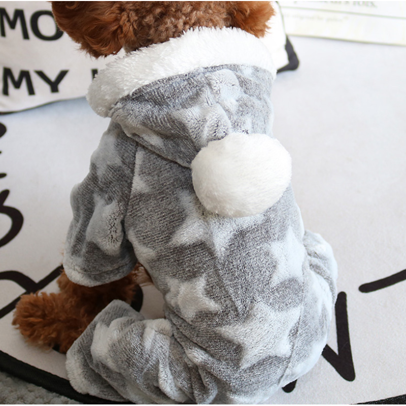 Pet Dog Hoodie Pajamas Pet Warm Coat for Small Medium Large Dogs and Cats