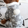 Pet Dog Hoodie Pajamas Pet Warm Coat for Small Medium Large Dogs and Cats