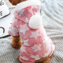 Pet Dog Hoodie Pajamas Pet Warm Coat for Small Medium Large Dogs and Cats