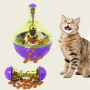 Hot selling pet Automatic leaky device Cat dog Toy Leaky ball Tumbler dog Leaky Ball