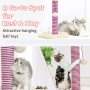 Cat Scratching Post Cat Tree Cat Tower with Natural Sisal Pole