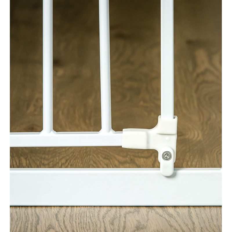 4 Pack of Pressure Mount Thru Baby Gate Kit and 4 Pack Wall Cups Includes 4 Inch Extension Kit