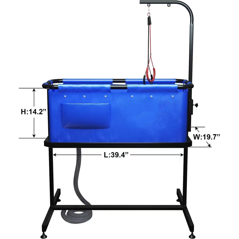 Pet Bathtub Dog Cat Grooming Bathing and Shower Bathtub
