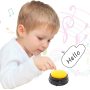 Dog Training Buttons with Led Function Recordable Button