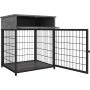 Dog Crates with Chew Resistant Dense Indoor Decorative Furniture Dog Cage Wooden Dog Cage with Drawer