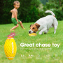 Hot Sales Squeaky Rubber Dog Chew Toys,Interactive Dog Toy for Aggressive Chewers