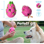 Hot Sales Squeaky Rubber Dog Chew Toys,Interactive Dog Toy for Aggressive Chewers