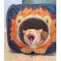Collapsible Cat Play Kennel Cube Tunnel Cat Toys For Cat Indoor Use