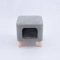 Large Cat Bed Cat House CondoPop Up bed Wood Bench Stackable bed Cave