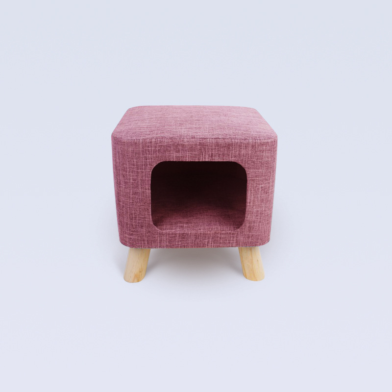 Large Cat Bed Cat House CondoPop Up bed Wood Bench Stackable bed Cave