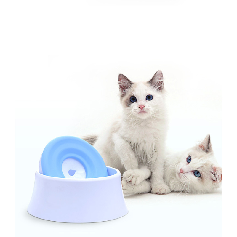 Pet Buoyancy Bowl Detachable Controllable Water Isolation Dust Safety Material Pet Bow Lcat Bowl Dog Water Bowl