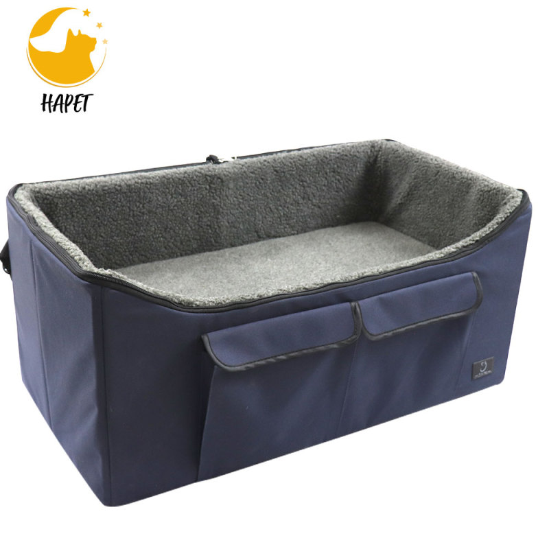 Multi-functional pet car bag car back box dog cage for pet mat