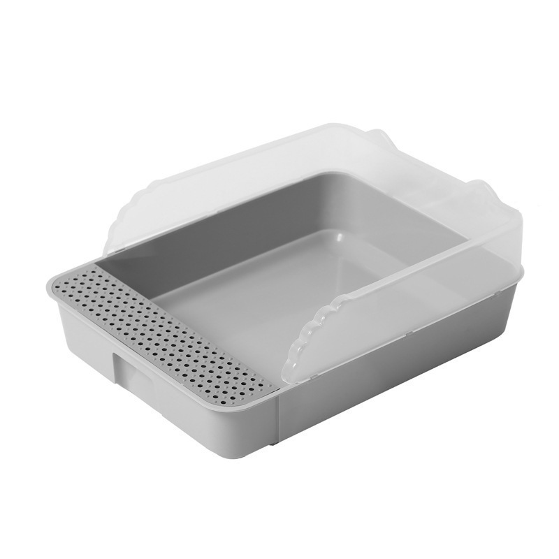 Cleaning Products Semi-enclosed Cat litter Box anti-splash Open Cat Toilet cat Use