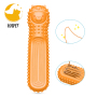 Puppy Chew Toys for Teething Dog Bones Toothbrush Teething Chew Sticks Toys Natural Rubber