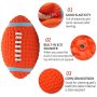 Natural Non Toxic Soft Latex Squeaky Dog Chew Toy with Squeaker Floating Bouncing Ball for Interactive Training Fetch and Play