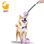 Suction Cup Dog Toy, Dog Rope Ball Pull Toy with Double Suction Cup, Tug of War for Aggressive Chewers and Toothbrush