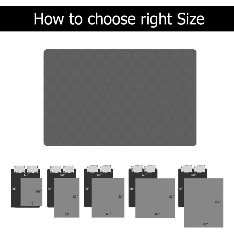 Waterproof Dog Bed Cover Dog Mat Pet Pad Pet Blanket for Couch Sofa Bed Mat Anti-Slip Furniture Protector