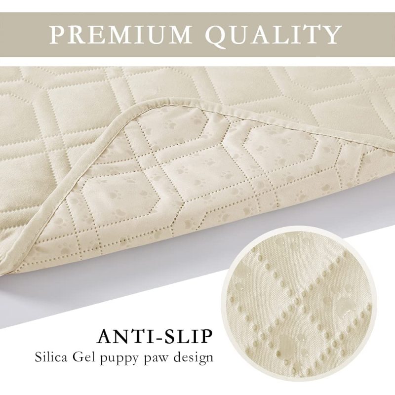 Waterproof Dog Bed Cover Dog Mat Pet Pad Pet Blanket for Couch Sofa Bed Mat Anti-Slip Furniture Protector