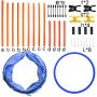 Obstacle Agility Training Equipment Pet Outdoor Games Including Tunnel
